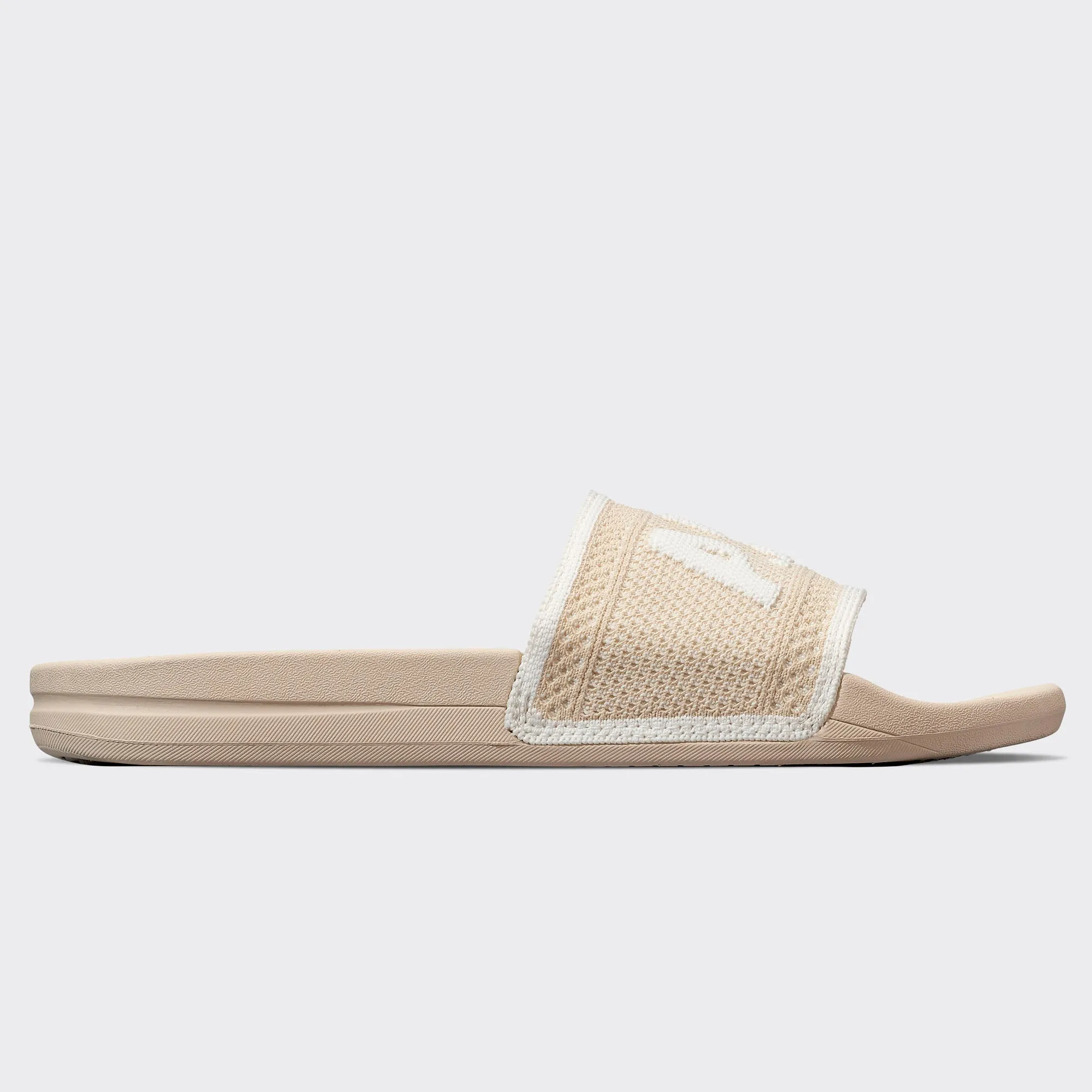 Women's Big Logo TechLoom Slide Beach / Ivory