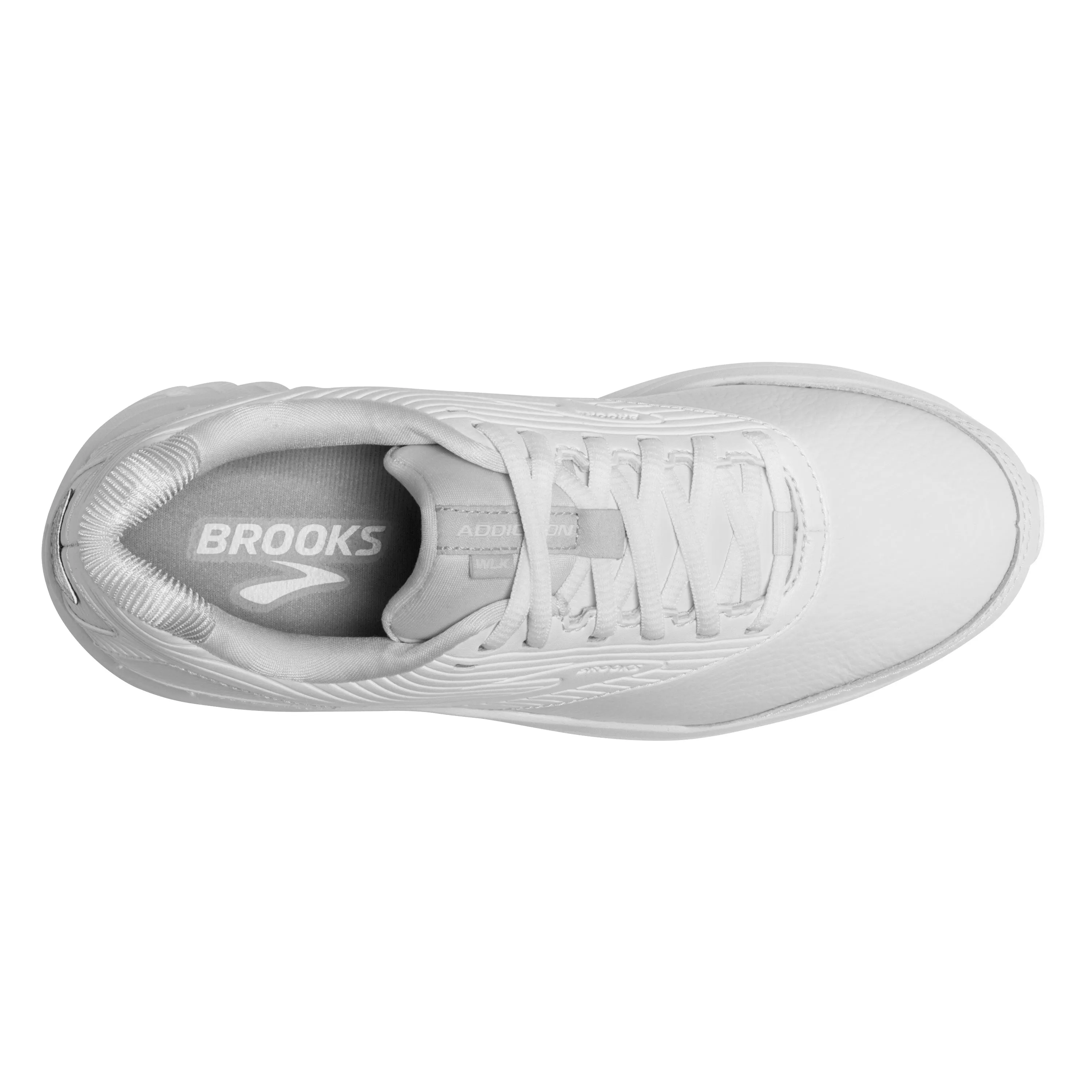 Women's Brooks Addiction Walker 2 Color: White/ White (NARROW WIDTH)