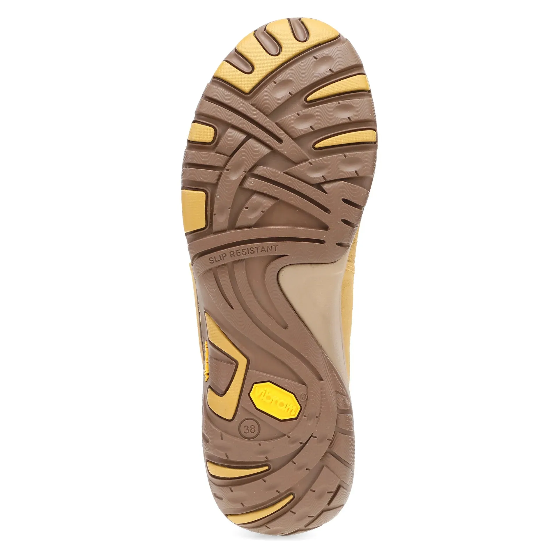 Women's Dansko Paisley Color: Wheat Burnished Suede