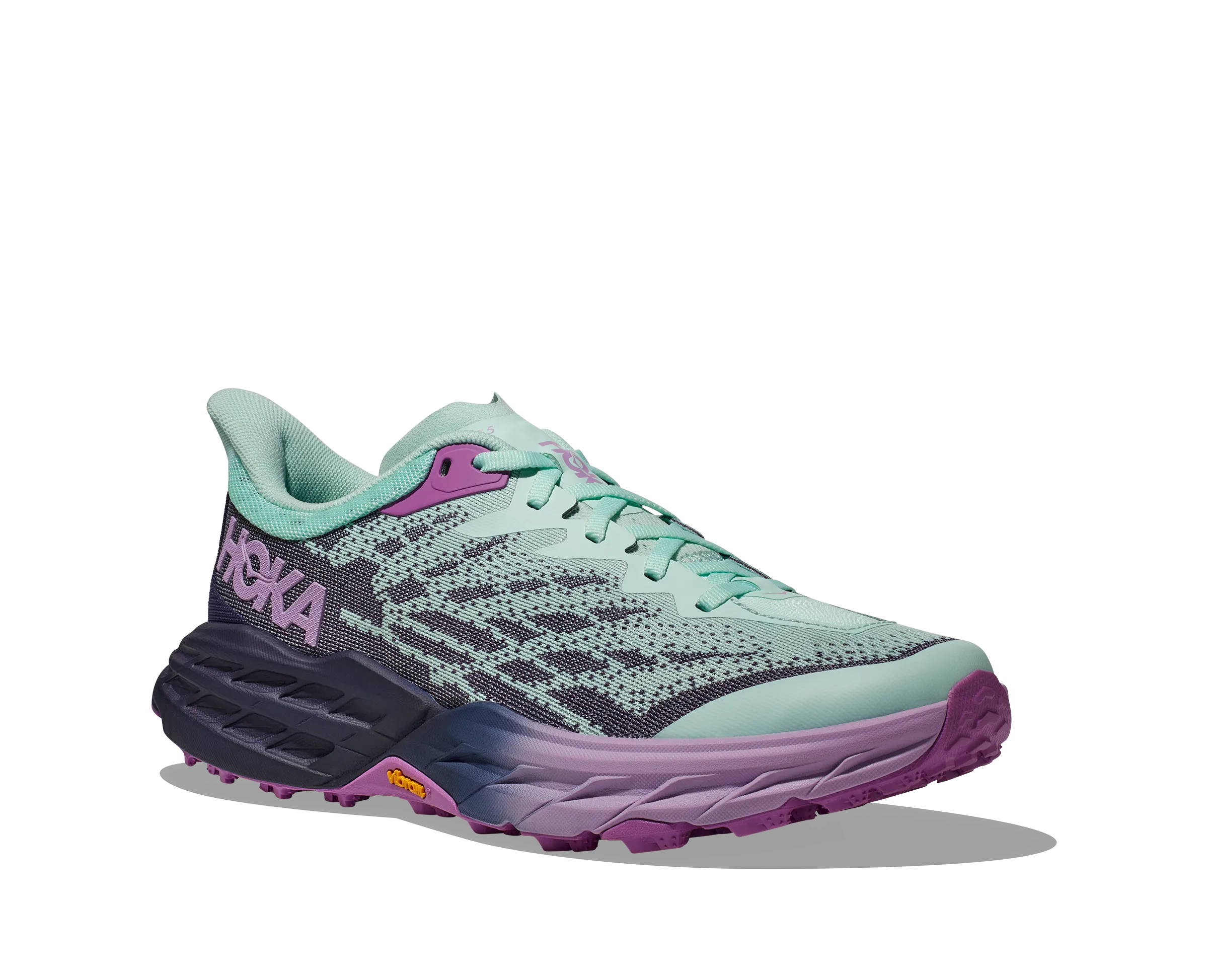 Women's Hoka Speedgoat 5 Color: Sunlit Ocean / Night Sky