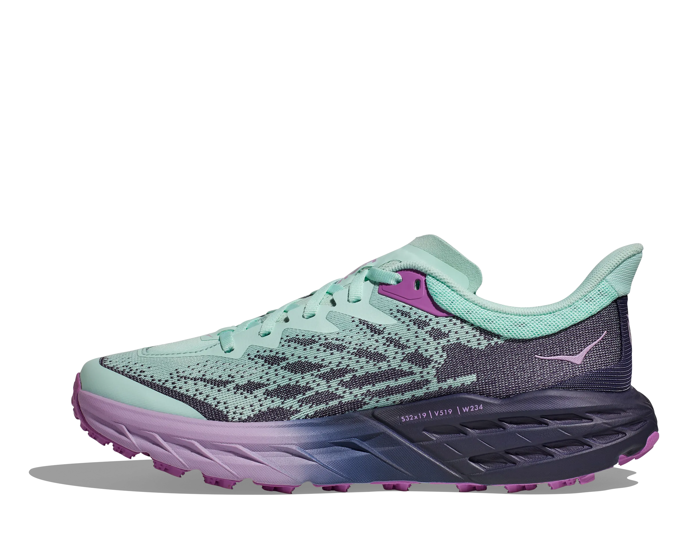 Women's Hoka Speedgoat 5 Color: Sunlit Ocean / Night Sky