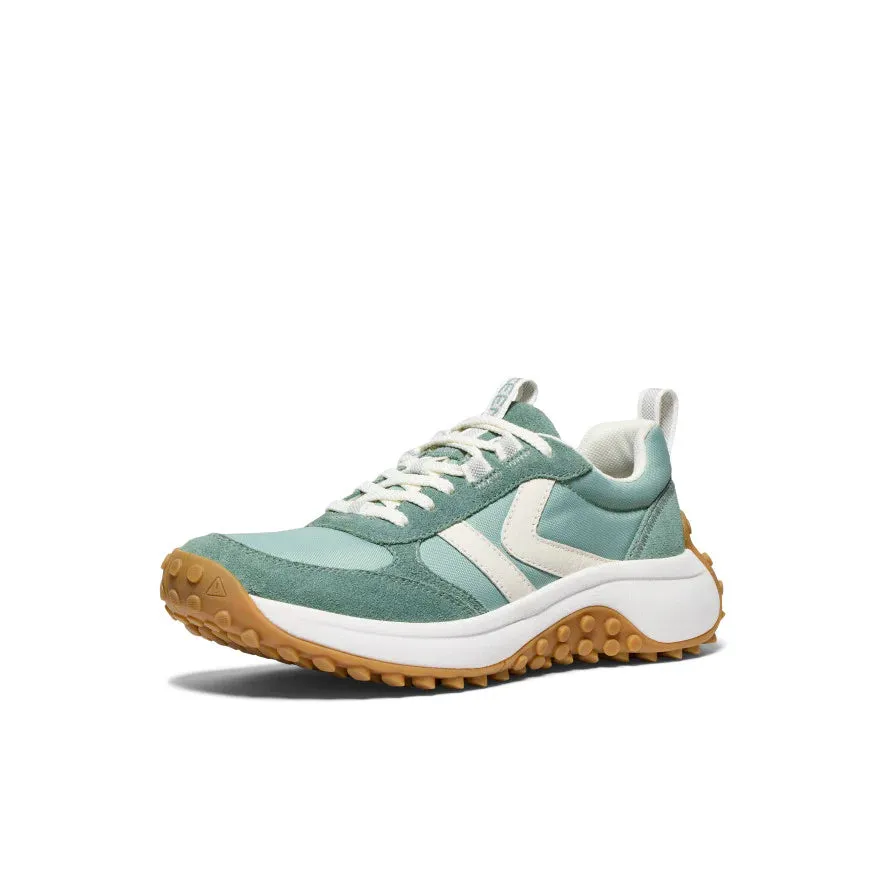 Women's Keen KS86 Sneaker Color: Dark Forest / Star White