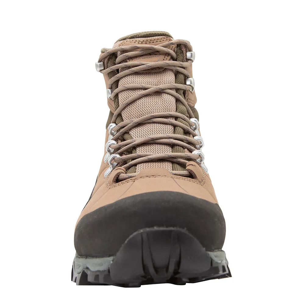 Women's La Sportiva Nucleo High II GTX Color: Cedar / Sand Dune