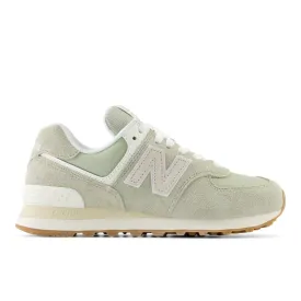 Women's New Balance 574 Color: Olivine/ Moonbeam